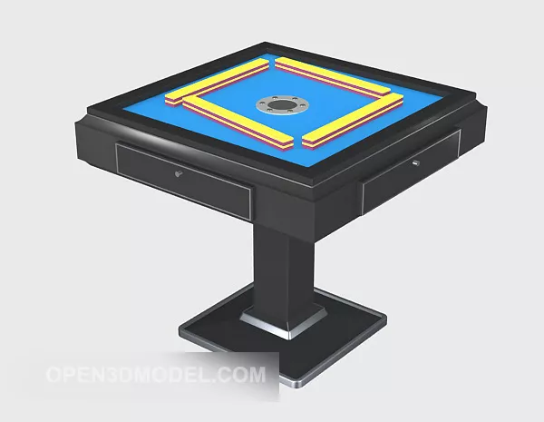 Mahjong Game Table 3d model Mahjong Game Table 3d model