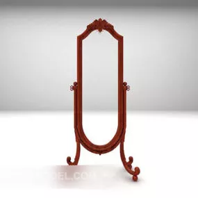 Mahogany Mirror Frame 3d model