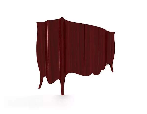 Mahogany Home Side Cabinet 3d model Mahogany Home Side Cabinet 3d model