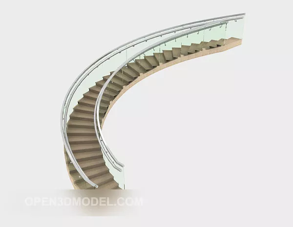 Temple Columns On Row 3d model