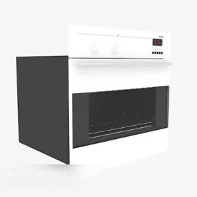 Manual Adjustment Of Microwave Oven 3d model
