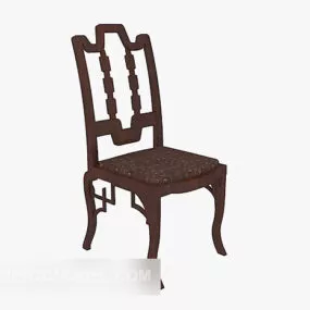 Mediterranean Style Home Chair 3d model