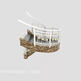 Mediterranean-style Staircase 3d model