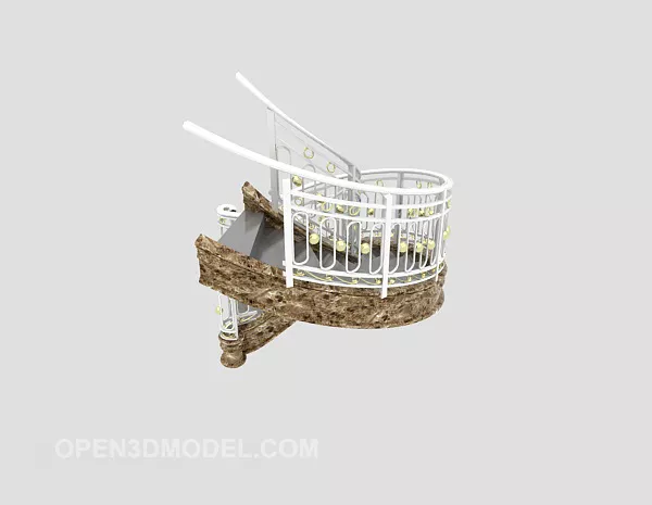 Abandoned Structure 3d model