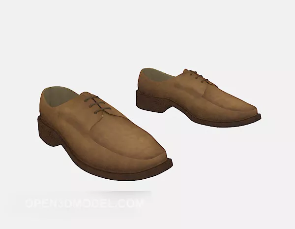 Lady High Heel Shoes 3d model