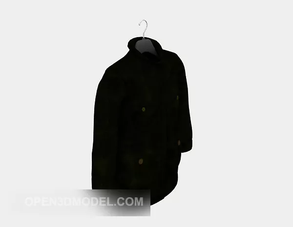 Men’s Winter Coat 3d model Men’s Winter Coat 3d model