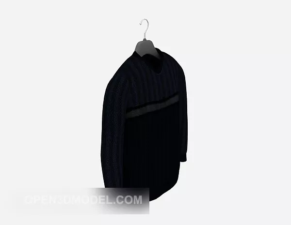 Men’s Sweater Fashion 3d model Men’s Sweater Fashion 3d model