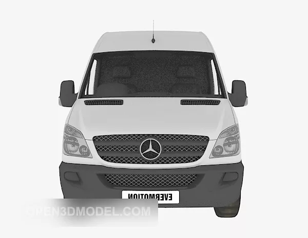 Mercedes Benz Transport Car 3d model Mercedes Benz Transport Car 3d model