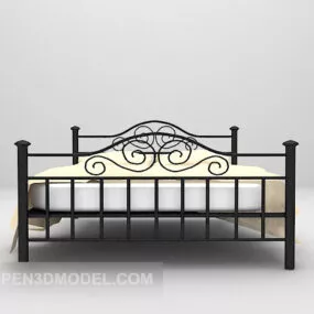 Metal Bed Furniture 3d model