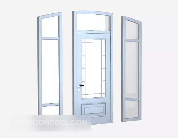 Frame Decor Carved Pattern 3d model