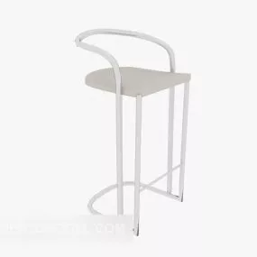 Metal High Chair 3d model