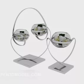 Metal Ornaments 3d model