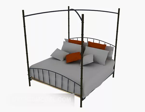 Banner Frame With Poster Frame 3d model