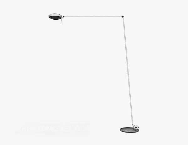 Metal Table Lamp Furniture 3d model Metal Table Lamp Furniture 3d model