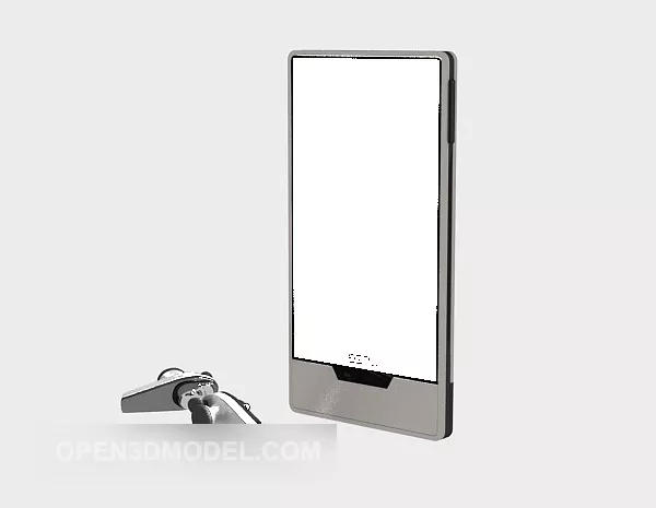 Mobile Bluetooth Headset 3d model Mobile Bluetooth Headset 3d model