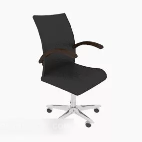 Mobile Armrest Black 3d model