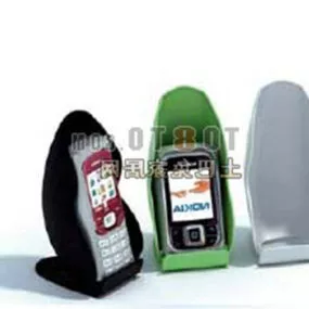 Mobile Phone Stand Style 3d model