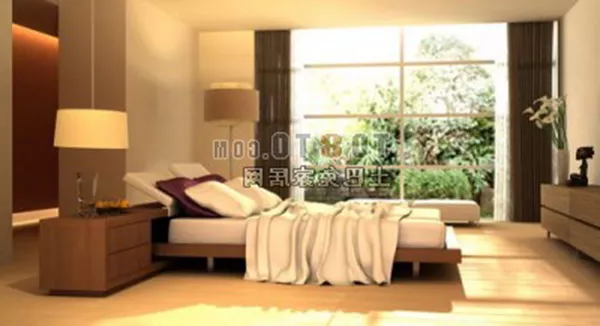 Modern Interior Big Windows 3d model Modern Interior Big Windows 3d model