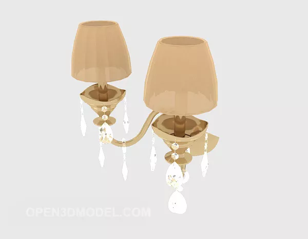 Modern Square Ceiling Lighting 3d model