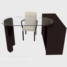 Modern Creative Desk 3d model