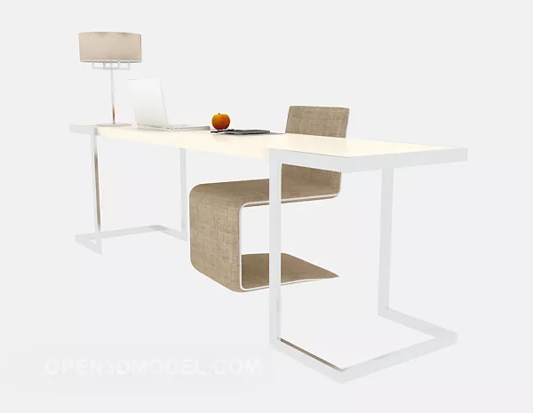 Office Modern Work Desk 3d model Office Modern Work Desk 3d model