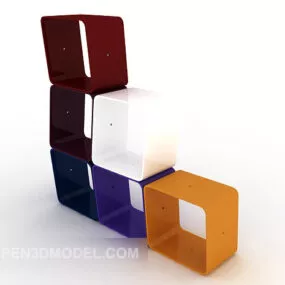 Modern Fashion Showcase 3d model