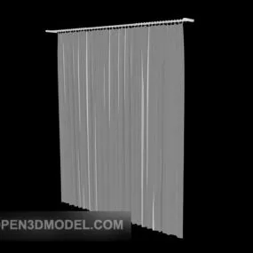 Modern Home Curtain 3d model