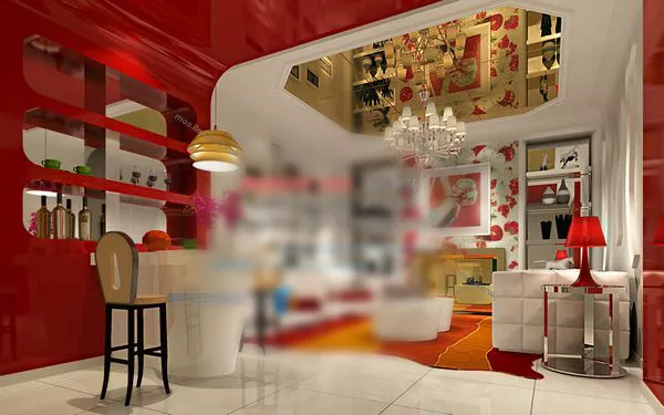 Modern Living Room Design 3d model Modern Living Room Design 3d model