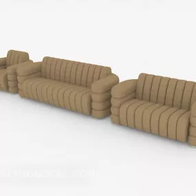 Modern Combination Sofa 3d model