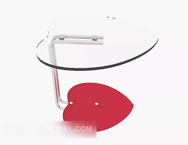 Modern Personality Glass Coffee Table 3d model Modern Personality Glass Coffee Table 3d model