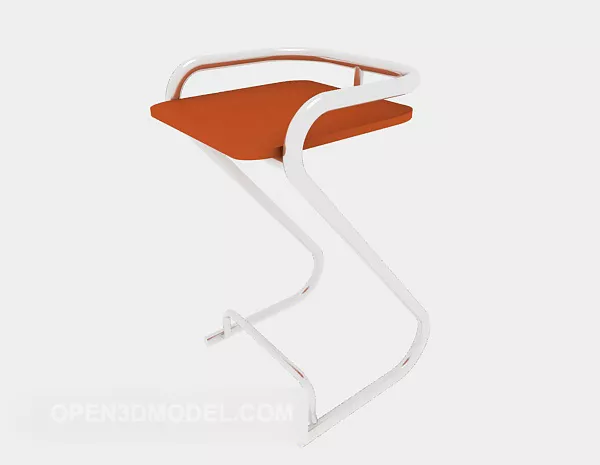 Round Bar Furniture 3d model