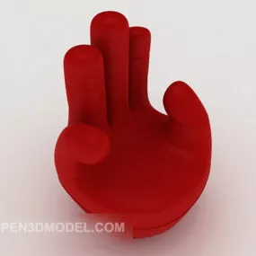 Modern Personality Sofa 3d model