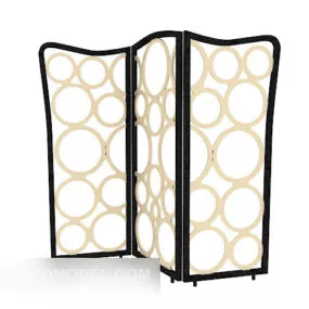 Modern Restaurant Screen 3d model