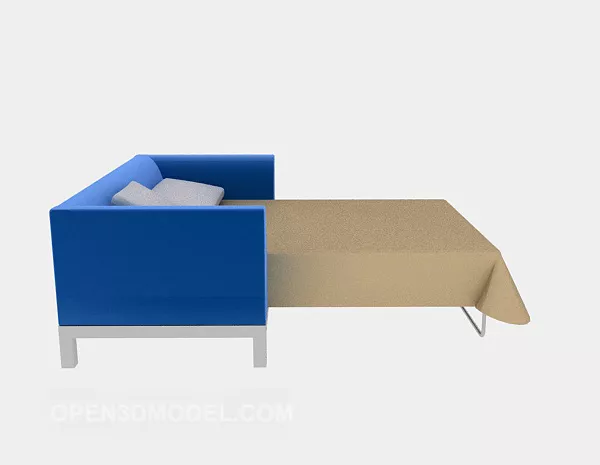 Modern Simple Sofa Bed 3d model Modern Simple Sofa Bed 3d model