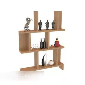 Modern Passway Showcase 3d model