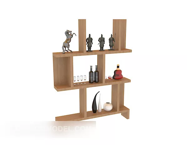 Showcase Shelf 3d model