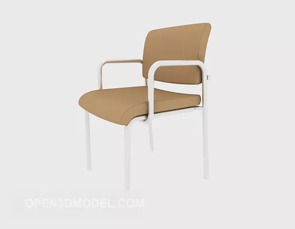 Modern Armrest 3d model Modern Armrest 3d model