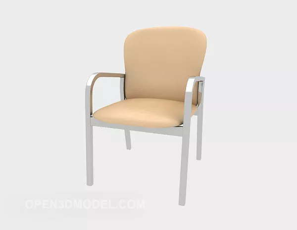 Modern Armrest Chair 3d model Modern Armrest Chair 3d model