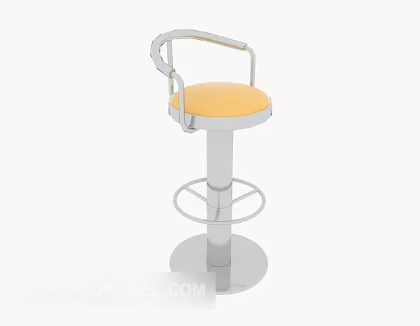 Modern Bar High Chair 3d model Modern Bar High Chair 3d model