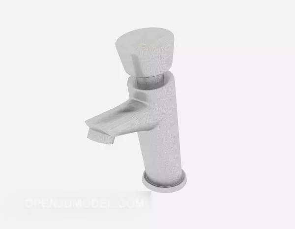 Rustic Water Tap 3d model