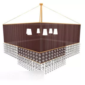 Modern Beautiful Chandelier 3d model