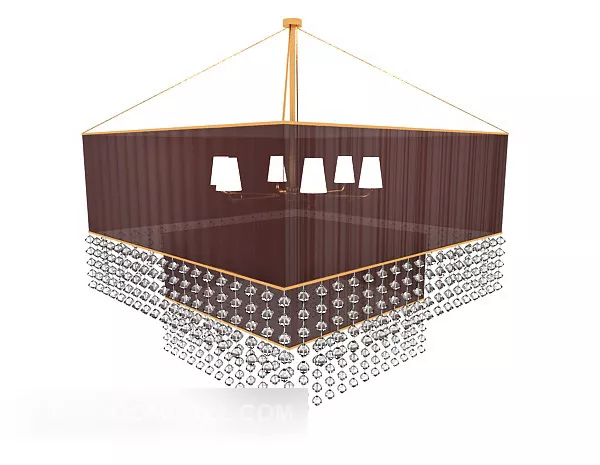 Modern Beautiful Chandelier 3d model Modern Beautiful Chandelier 3d model