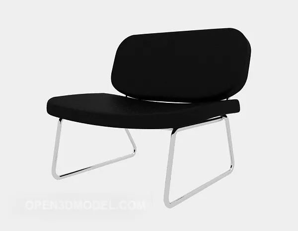 Modern Black Office Chair V6 3d model Modern Black Office Chair V6 3d model