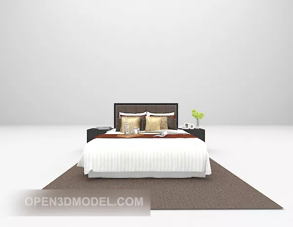 Wrinkled Carpet 3d model
