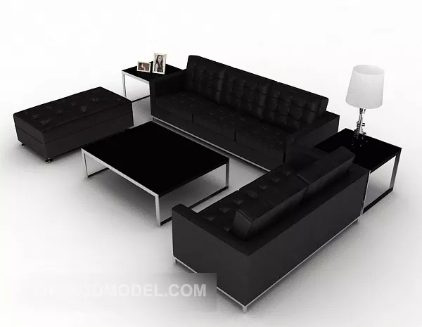 Modern Business Simple Sofa Sets 3d model Modern Business Simple Sofa Sets 3d model