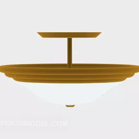 Modern Chandelier Minimalist Shade 3d model