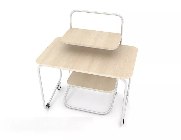 Modern Children Desk 3d model Modern Children Desk 3d model