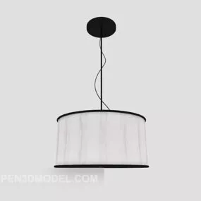 Modern Shaped Circular Chandelier 3d model