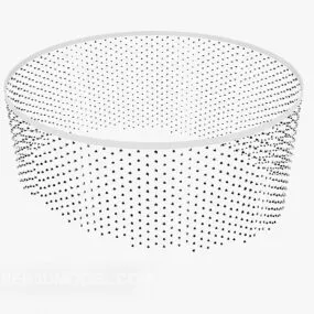 Modern Circular Minimalist 3d model