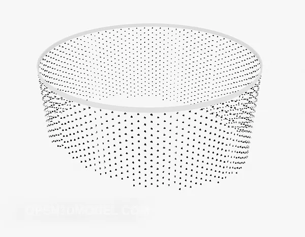 Modern Circular Minimalist 3d model Modern Circular Minimalist 3d model